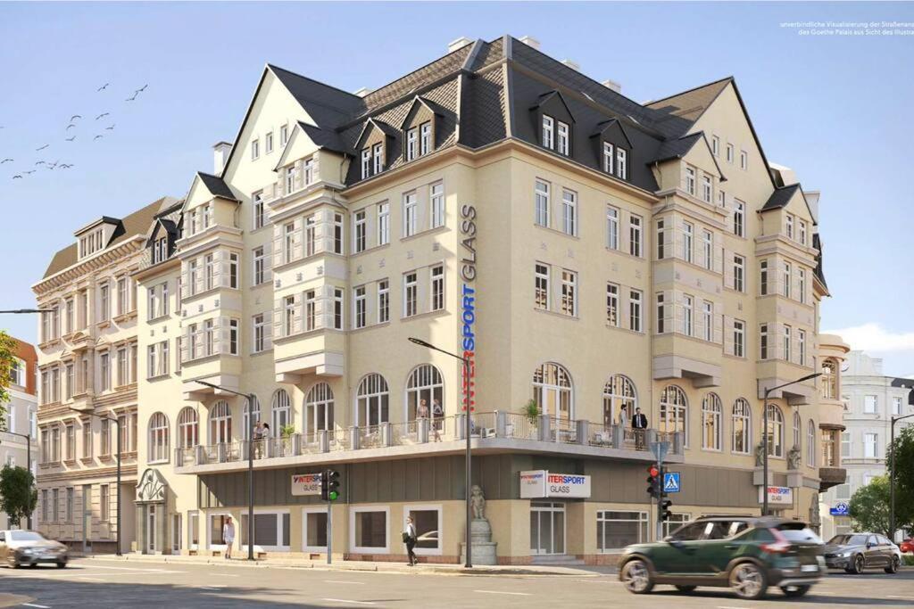 Goethe Palais Suite Anna Amalia L 1-8P L Lift L Parkplatz Aue  Exterior foto